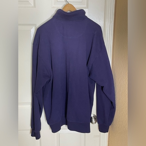 Orvis Mens 1/4 Zip Pullover Sweatshirt Green Blue Gray Size XLarge - Picture 8 of 10